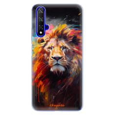 iSaprio Silikonové pouzdro - Abstract Lion pro Honor 20