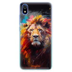 iSaprio Silikonové pouzdro - Abstract Lion pro Xiaomi Redmi 7A