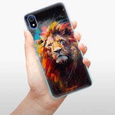 iSaprio Silikonové pouzdro - Abstract Lion pro Xiaomi Redmi 7A