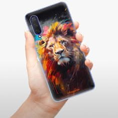 iSaprio Silikonové pouzdro - Abstract Lion pro Xiaomi Mi 9 Lite