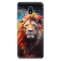 iSaprio Silikonové pouzdro - Abstract Lion pro Xiaomi Redmi 8A