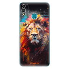 iSaprio Silikonové pouzdro - Abstract Lion pro Honor 9X Lite