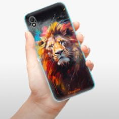 iSaprio Silikonové pouzdro - Abstract Lion pro Xiaomi Redmi 9A