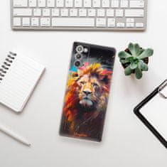 iSaprio Silikonové pouzdro - Abstract Lion pro Samsung Galaxy Note 20