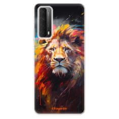 iSaprio Silikonové pouzdro - Abstract Lion pro Huawei P Smart 2021