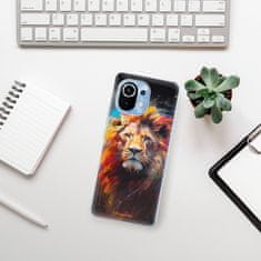iSaprio Silikonové pouzdro - Abstract Lion pro Xiaomi Mi 11