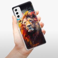 iSaprio Silikonové pouzdro - Abstract Lion pro Samsung Galaxy M52 5G