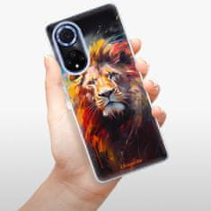 iSaprio Silikonové pouzdro - Abstract Lion pro Huawei Nova 9