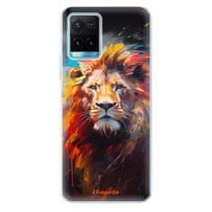 iSaprio Silikonové pouzdro - Abstract Lion pro Vivo Y21 / Y21s / Y33s