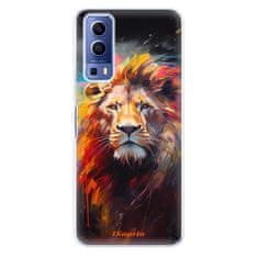 iSaprio Silikonové pouzdro - Abstract Lion pro Vivo Y52 5G