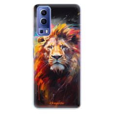 iSaprio Silikonové pouzdro - Abstract Lion pro Vivo Y72 5G