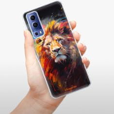 iSaprio Silikonové pouzdro - Abstract Lion pro Vivo Y52 5G