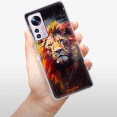 iSaprio Silikonové pouzdro - Abstract Lion pro Xiaomi 12 / 12X