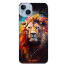 iSaprio Silikonové pouzdro - Abstract Lion pro iPhone 14 Plus