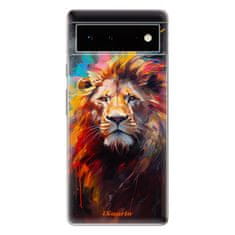 iSaprio Silikonové pouzdro - Abstract Lion pro Google Pixel 6 5G