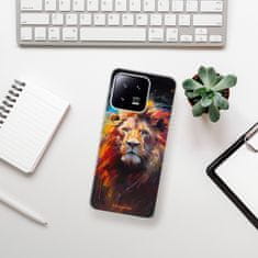 iSaprio Silikonové pouzdro - Abstract Lion pro Xiaomi 13