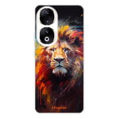 iSaprio Silikonové pouzdro - Abstract Lion pro Honor 90 5G