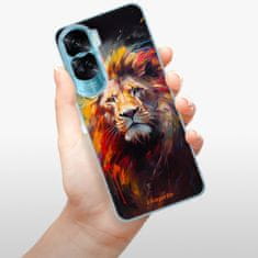 iSaprio Silikonové pouzdro - Abstract Lion pro Honor 90 Lite 5G