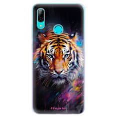 iSaprio Silikonové pouzdro - Abstract Tiger pro Huawei P Smart 2019