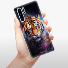iSaprio Silikonové pouzdro - Abstract Tiger pro Huawei P30 Pro
