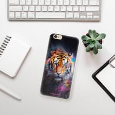 iSaprio Silikonové pouzdro - Abstract Tiger pro Apple iPhone 6
