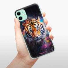 iSaprio Silikonové pouzdro - Abstract Tiger pro Apple iPhone 11