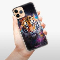 iSaprio Silikonové pouzdro - Abstract Tiger pro Apple iPhone 11 Pro