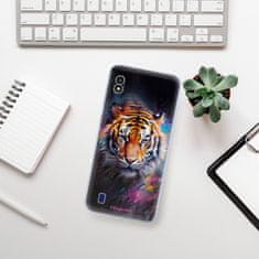 iSaprio Silikonové pouzdro - Abstract Tiger pro Samsung Galaxy A10