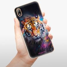 iSaprio Silikonové pouzdro - Abstract Tiger pro Huawei Y5 2019