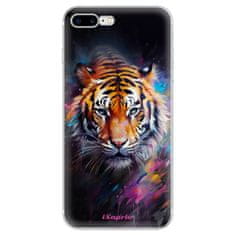 iSaprio Silikonové pouzdro - Abstract Tiger pro Apple iPhone 7 Plus / 8 Plus