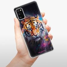 iSaprio Silikonové pouzdro - Abstract Tiger pro Samsung Galaxy A41