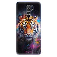 iSaprio Silikonové pouzdro - Abstract Tiger pro Xiaomi Redmi 9