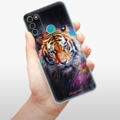 iSaprio Silikonové pouzdro - Abstract Tiger pro Honor 9A