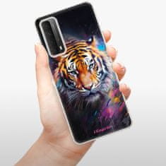 iSaprio Silikonové pouzdro - Abstract Tiger pro Huawei P Smart 2021