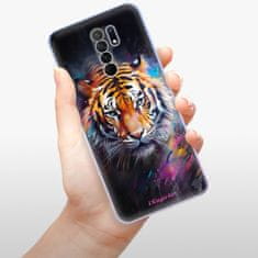 iSaprio Silikonové pouzdro - Abstract Tiger pro Xiaomi Redmi 9