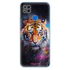 iSaprio Silikonové pouzdro - Abstract Tiger pro Xiaomi Redmi 9C