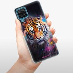 iSaprio Silikonové pouzdro - Abstract Tiger pro Samsung Galaxy A12