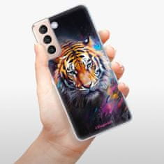 iSaprio Silikonové pouzdro - Abstract Tiger pro Samsung Galaxy S21