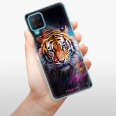iSaprio Silikonové pouzdro - Abstract Tiger pro Samsung Galaxy M12