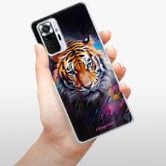 iSaprio Silikonové pouzdro - Abstract Tiger pro Xiaomi Redmi Note 10 Pro