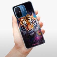 iSaprio Silikonové pouzdro - Abstract Tiger pro Xiaomi Redmi 12C