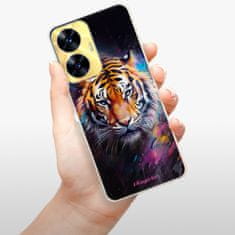 iSaprio Silikonové pouzdro - Abstract Tiger pro Realme C55