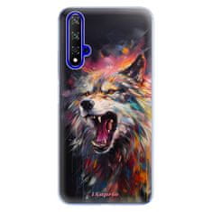 iSaprio Silikonové pouzdro - Abstract Wolf pro Honor 20