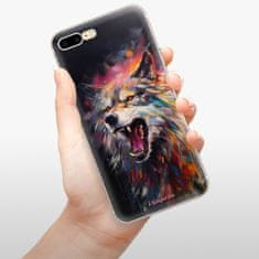 iSaprio Silikonové pouzdro - Abstract Wolf pro Apple iPhone 7 Plus / 8 Plus