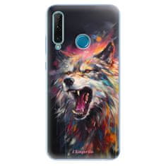 iSaprio Silikonové pouzdro - Abstract Wolf pro Honor 20e