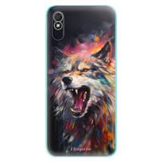 iSaprio Silikonové pouzdro - Abstract Wolf pro Xiaomi Redmi 9A