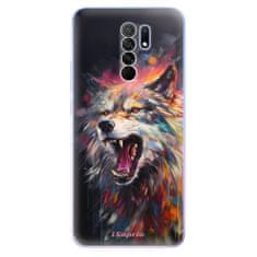 iSaprio Silikonové pouzdro - Abstract Wolf pro Xiaomi Redmi 9