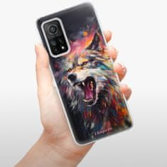 iSaprio Silikonové pouzdro - Abstract Wolf pro Xiaomi Mi 10T / Mi 10T Pro