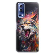 iSaprio Silikonové pouzdro - Abstract Wolf pro Vivo Y52 5G