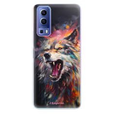 iSaprio Silikonové pouzdro - Abstract Wolf pro Vivo Y72 5G